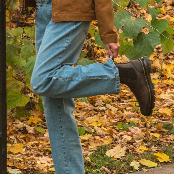 Harlow Mid Wash Baggy Boyfriend Jeans - Picture 11 of 11